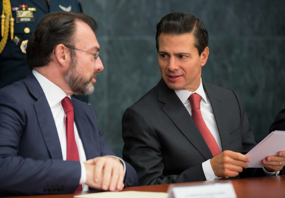 Luis Videgaray y Enrique Peña Nieto. Foto: Especial