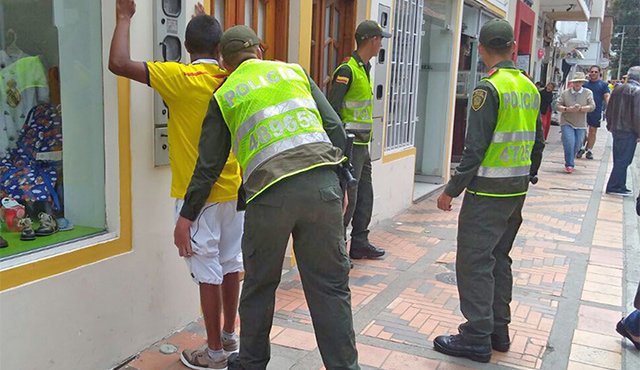 Policía colombia